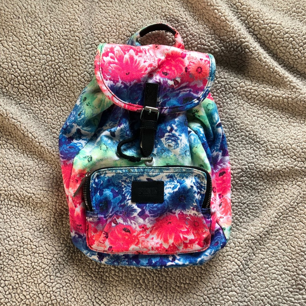 PINK mini backpack